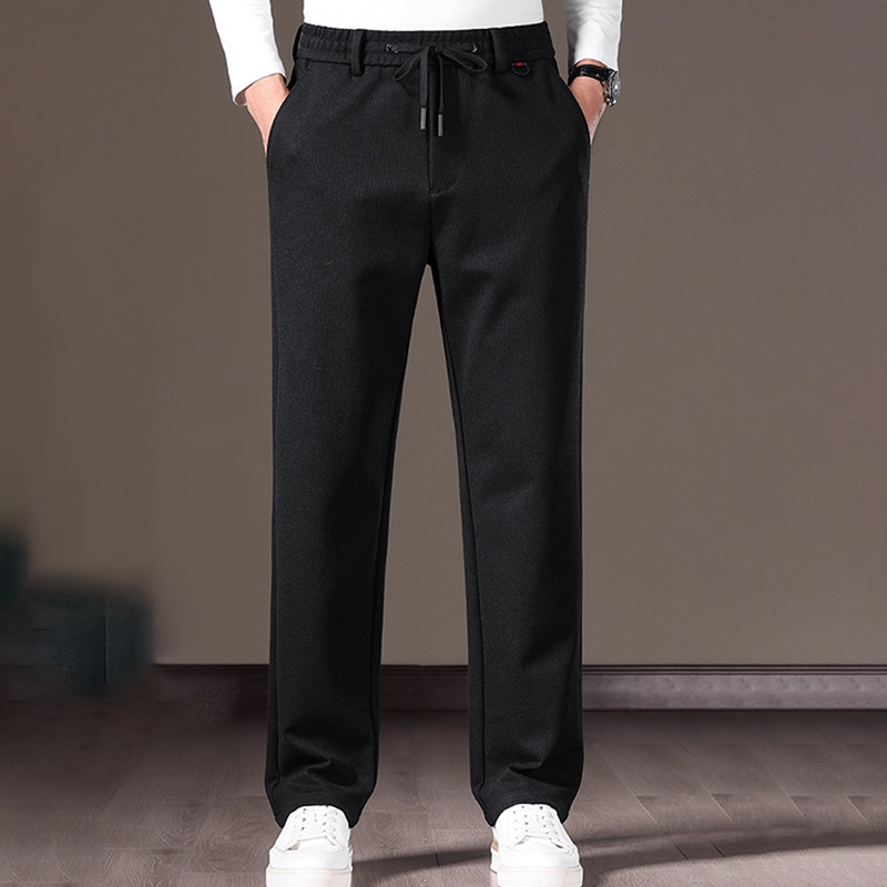 Pantalon d'hiver classique pour homme avec cordon de serrage – Chaud, confortable et élégant ❄️ | Soldes de Noël : jusqu'à 40 % de réduction et sans frais cachés ! 🎁