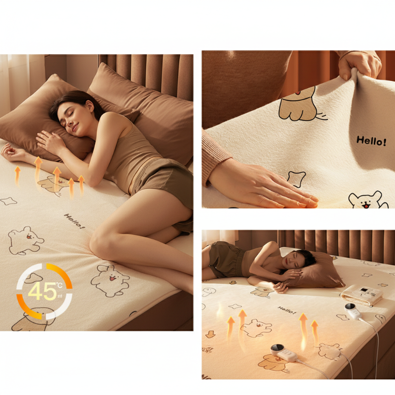 💥Nouveauté 2025⚡Surmatelas chauffant avec contrôle intelligent de la température