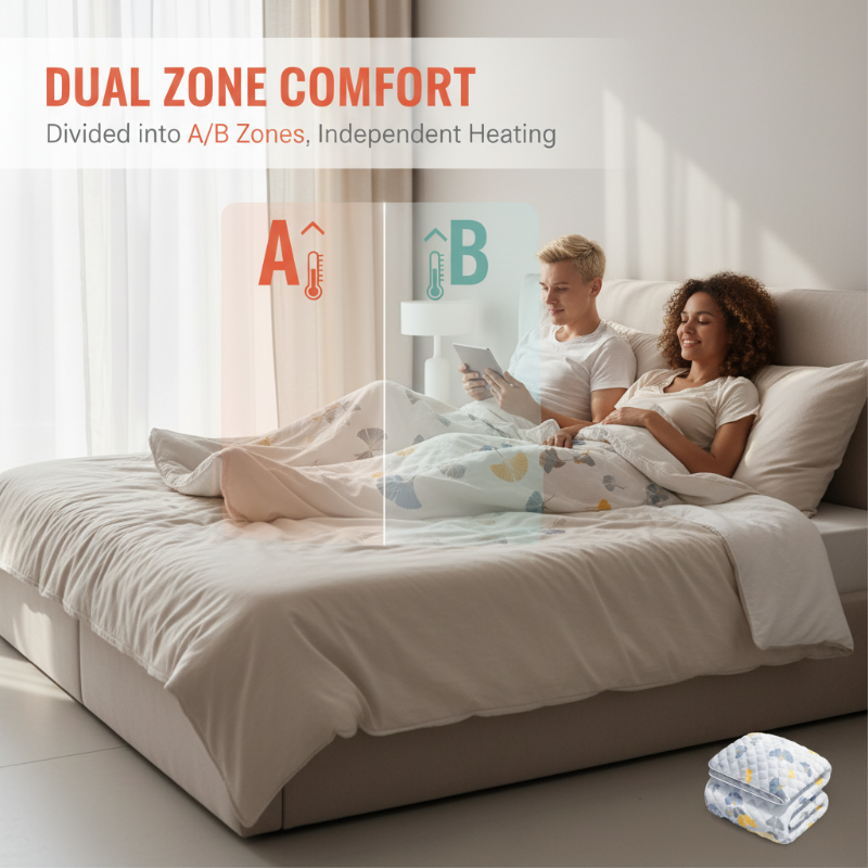 💥Nouveauté 2025⚡Surmatelas chauffant avec contrôle intelligent de la température