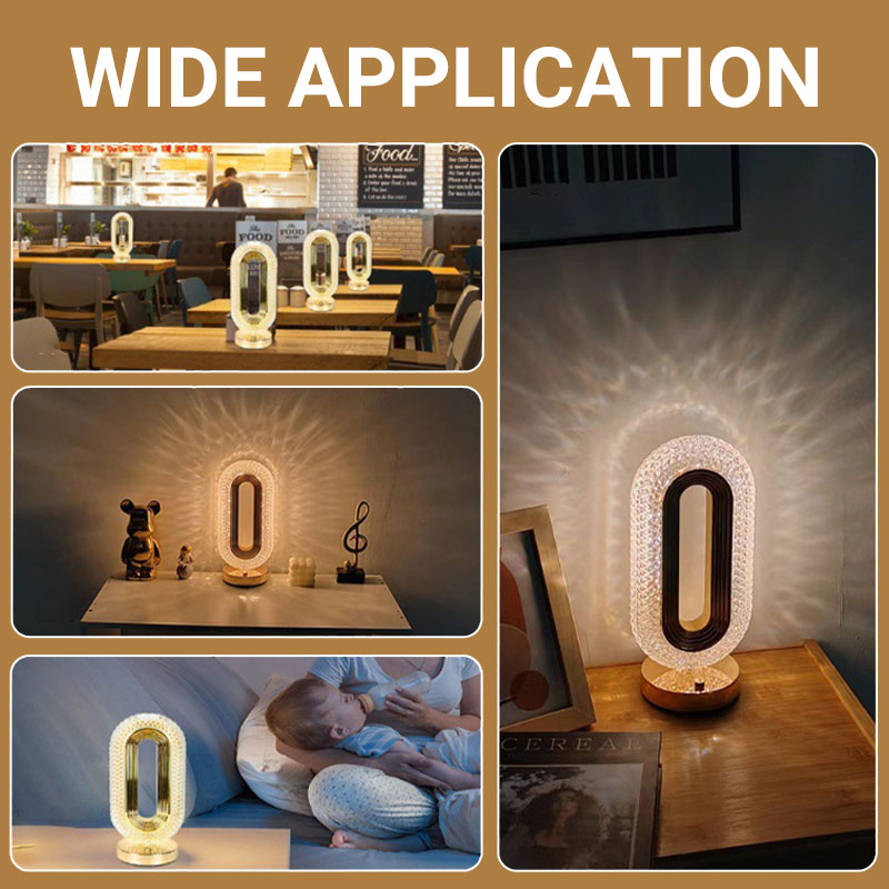 🎅Christmas Sale 50% OFF!!🎄Über 50.000 verkauft! 🎁✨ Wiederaufladbare Luxus-Kristall-LED-Nachtlampe