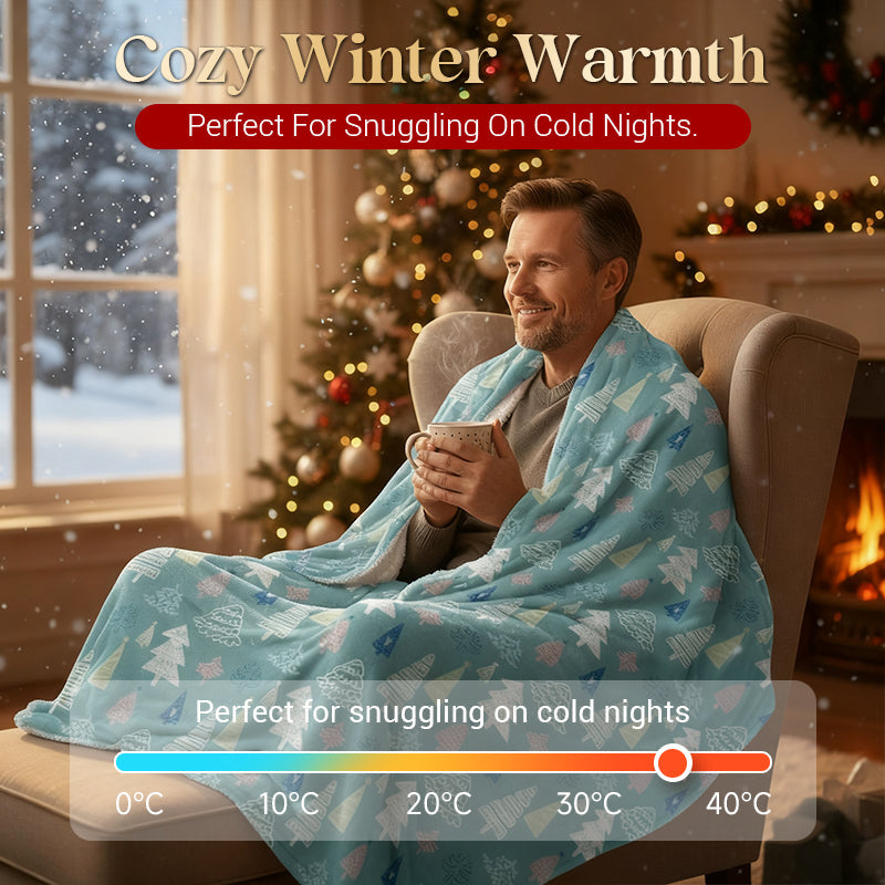Kuschelige Weihnachtsdecke – Superweiche Fleece-Decke für gemütliche Winterabende | Jetzt im Weihnachts-SALE bis zu -40 %!