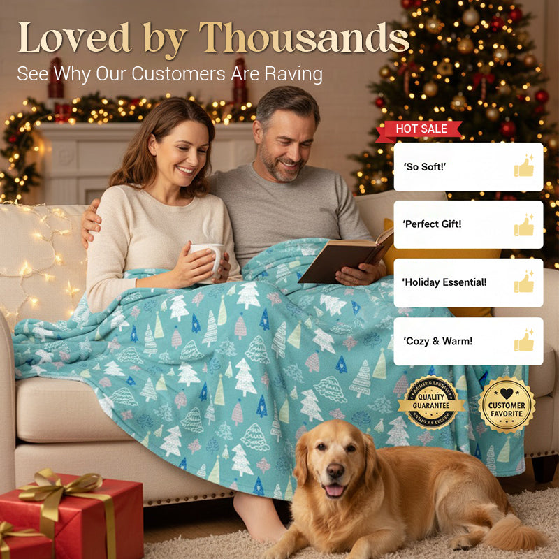 Kuschelige Weihnachtsdecke – Superweiche Fleece-Decke für gemütliche Winterabende | Jetzt im Weihnachts-SALE bis zu -40 %!