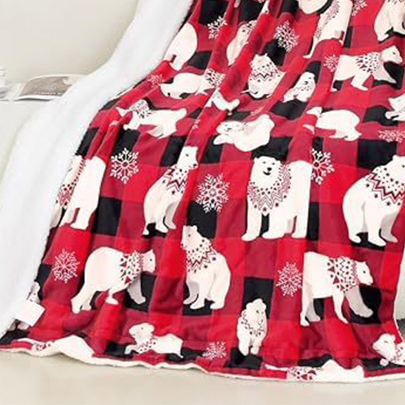 Kuschelige Weihnachtsdecke – Superweiche Fleece-Decke für gemütliche Winterabende | Jetzt im Weihnachts-SALE bis zu -40 %!