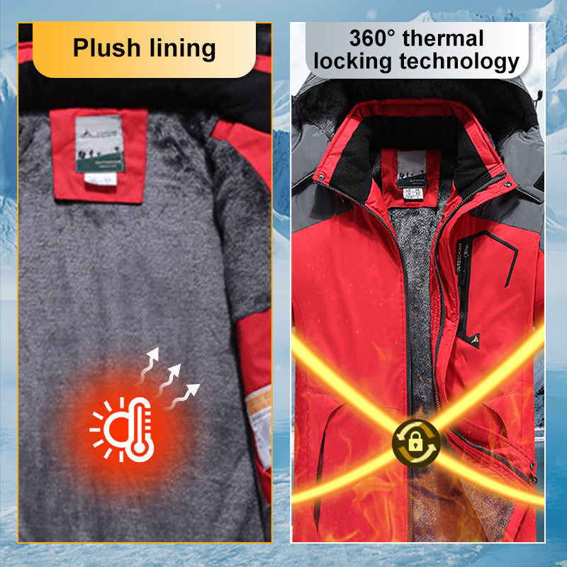 🧥 Wasserdichte Winter-Skijacke für Damen & Herren – Warm, winddicht & outdoor-tauglich