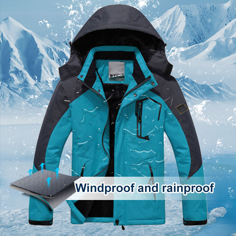 🧥 Wasserdichte Winter-Skijacke für Damen & Herren – Warm, winddicht & outdoor-tauglich