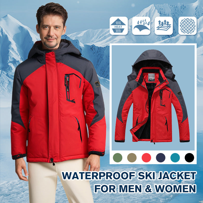 🧥 Wasserdichte Winter-Skijacke für Damen & Herren – Warm, winddicht & outdoor-tauglich