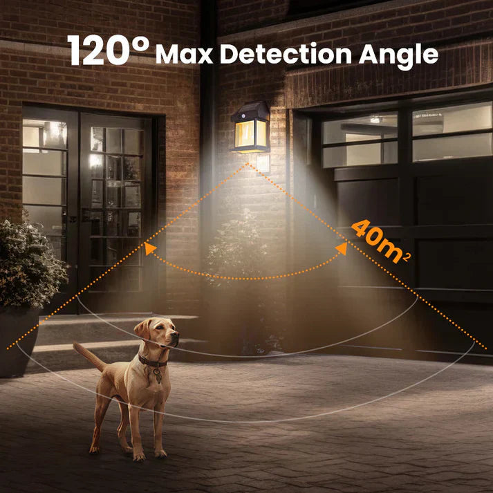 ✨ Kuschelwohl™ Solar-Wandleuchte mit Bewegungssensor – Warme Wolfram-Optik | Kaufen Sie 2, Erhalten Sie 1 Gratis 🎁