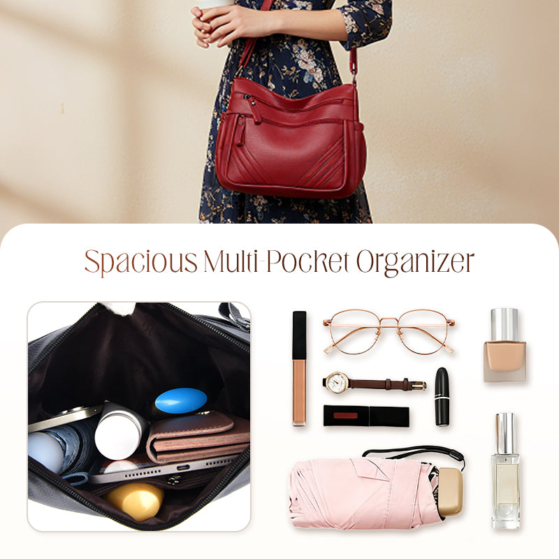 ⏳Nur für kurze Zeit 50 % Rabatt!💥 Stilvolle Schultertasche für Damen mit verstellbarem Riemen