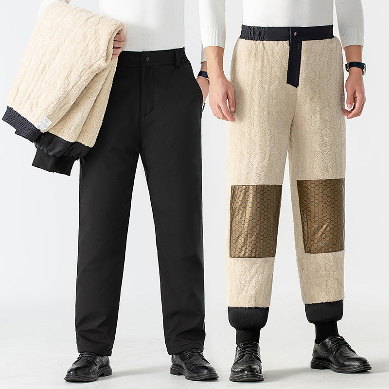 🔥 Soldes d'hiver ! Pantalon thermique pour homme Kuschelwohl™ avec protection des genoux en graphène – Ultra-chaud, coupe-vent et confortable ❄️ – Économisez jusqu'à 40 % maintenant ! 
