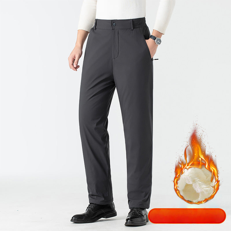 🔥 Soldes d'hiver ! Pantalon thermique pour homme Kuschelwohl™ avec protection des genoux en graphène – Ultra-chaud, coupe-vent et confortable ❄️ – Économisez jusqu'à 40 % maintenant ! 