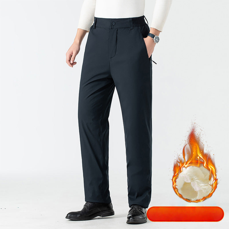 🔥 Soldes d'hiver ! Pantalon thermique pour homme Kuschelwohl™ avec protection des genoux en graphène – Ultra-chaud, coupe-vent et confortable ❄️ – Économisez jusqu'à 40 % maintenant ! 