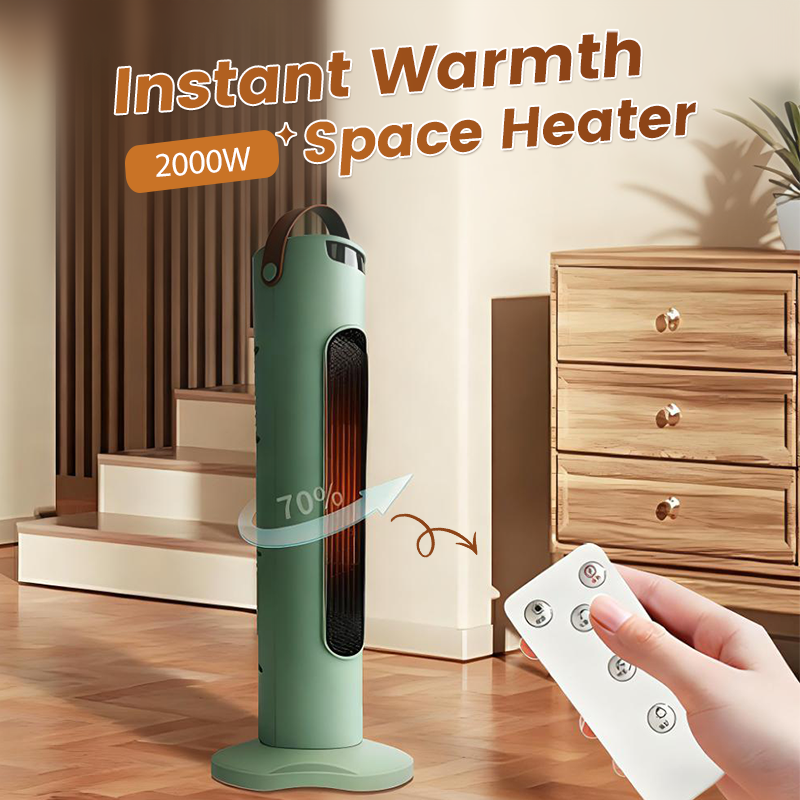 🔥 50 % de réduction et livraison gratuite 🚀 Chauffage soufflant 2000 W à chaleur instantanée – La protection ultime en hiver ! ❄️ 