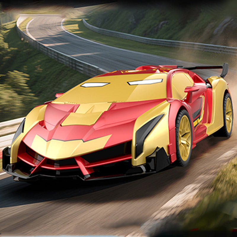 🔥Top-Angebot – Ferngesteuertes Transformationsauto mit Lichtern