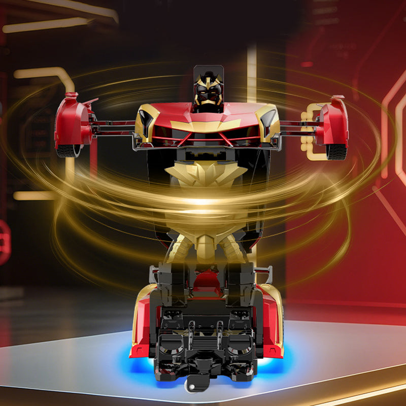 🔥Offre exceptionnelle – Voiture transformable télécommandée avec lumières
