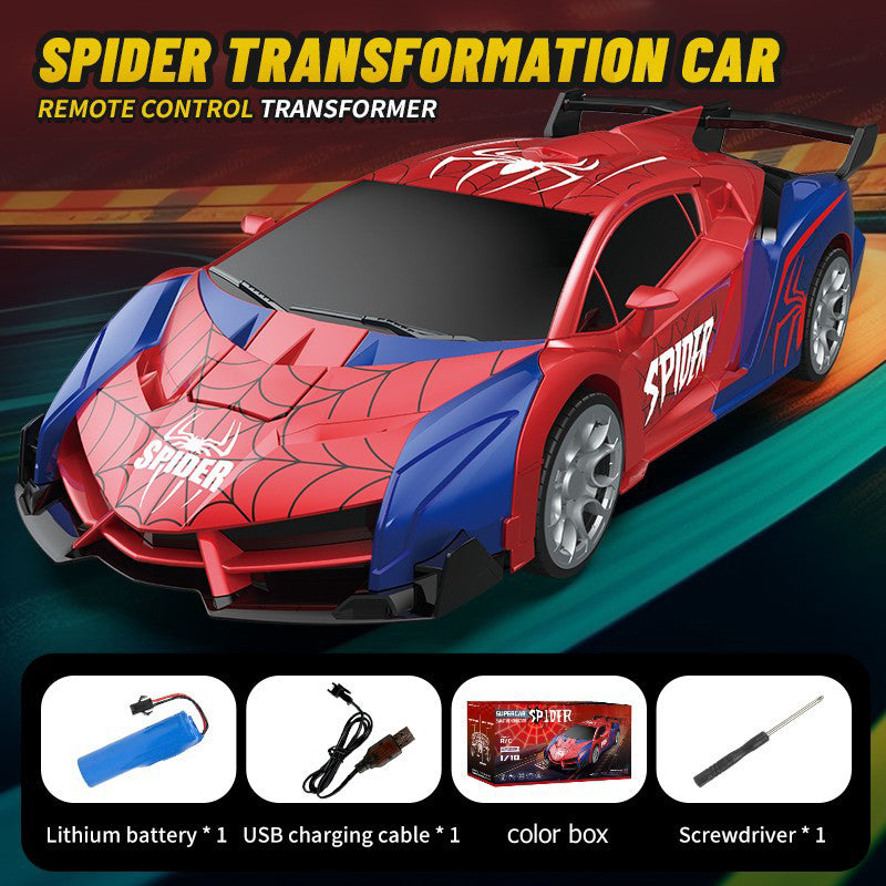 🔥Offre exceptionnelle – Voiture transformable télécommandée avec lumières