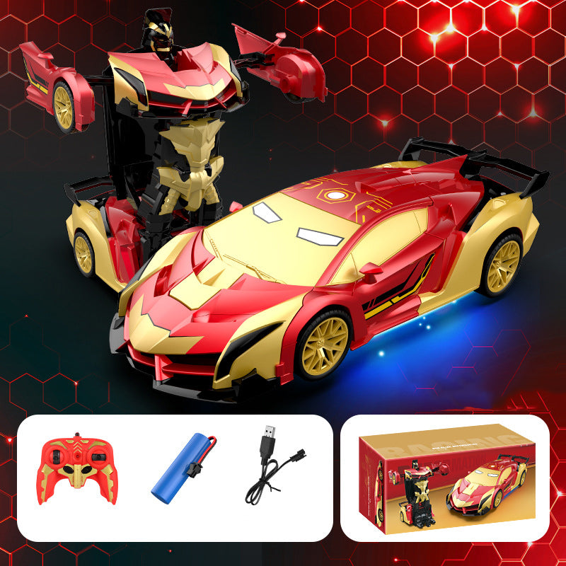 🔥Top-Angebot – Ferngesteuertes Transformationsauto mit Lichtern