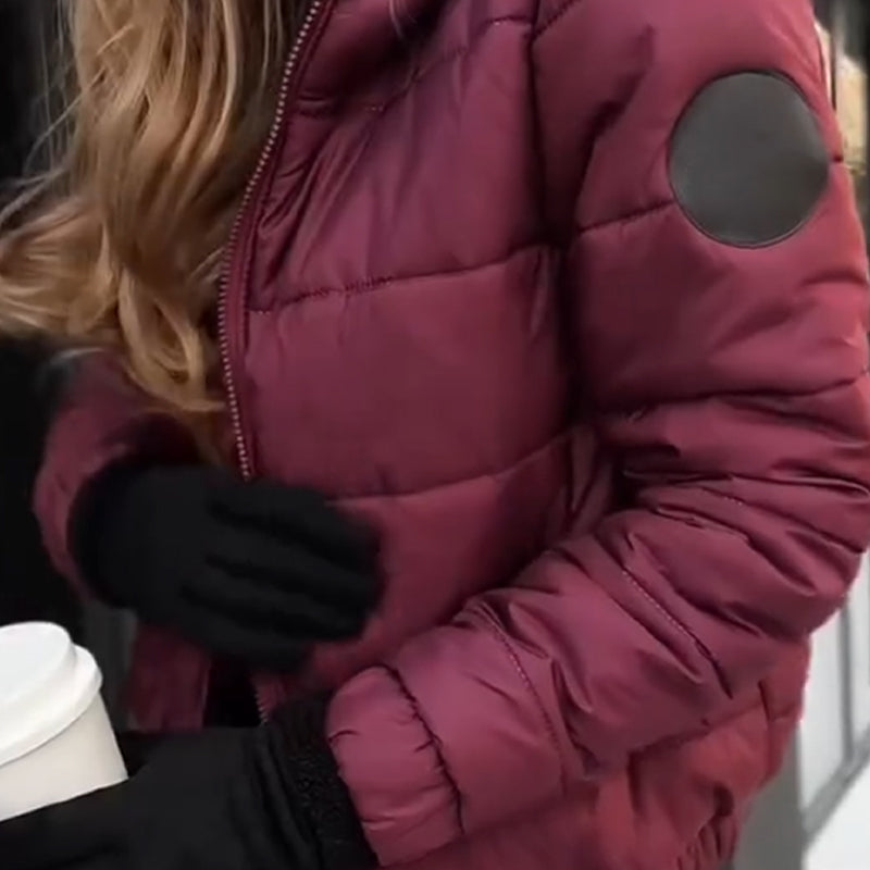 Doudoune d'hiver à capuche pour femme – Élégante, chaude et ultra-légère ❄️ | Soldes de Noël avec jusqu'à 50 % de réduction 💥