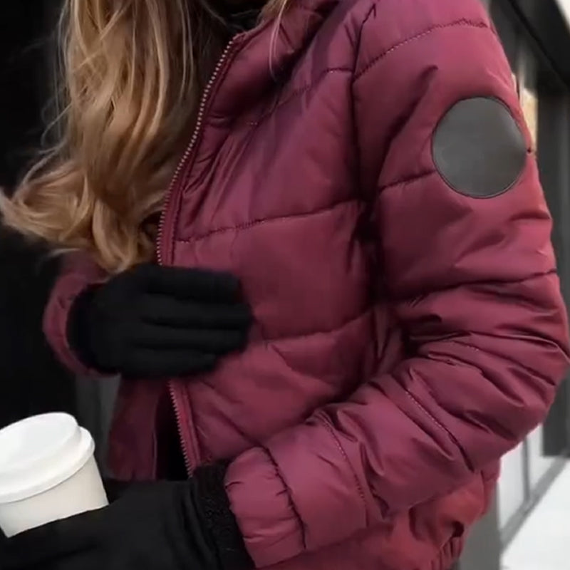 Doudoune d'hiver à capuche pour femme – Élégante, chaude et ultra-légère ❄️ | Soldes de Noël avec jusqu'à 50 % de réduction 💥