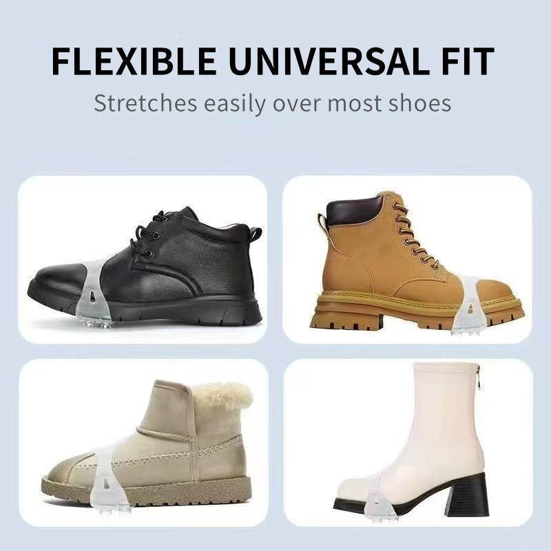 Universelle 5-Zahn-Eiskrallen für Schuhe und Stiefel