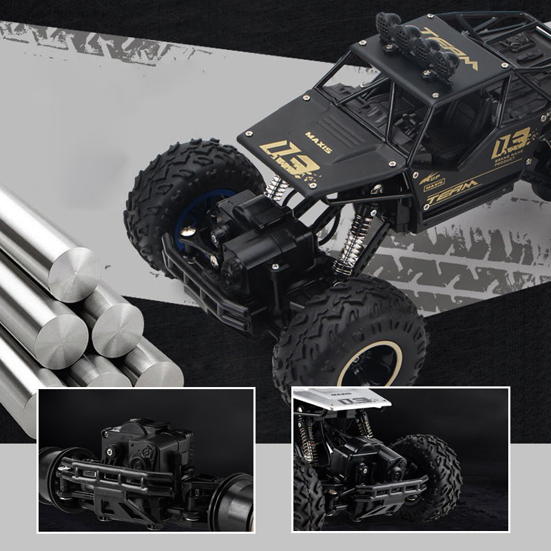 🚗 Voiture télécommandée tout-terrain Kuschelwohl™ pour enfants, en alliage d'aluminium – Transmission intégrale et construction robuste | Réduction de Noël : -30 % 🎁 