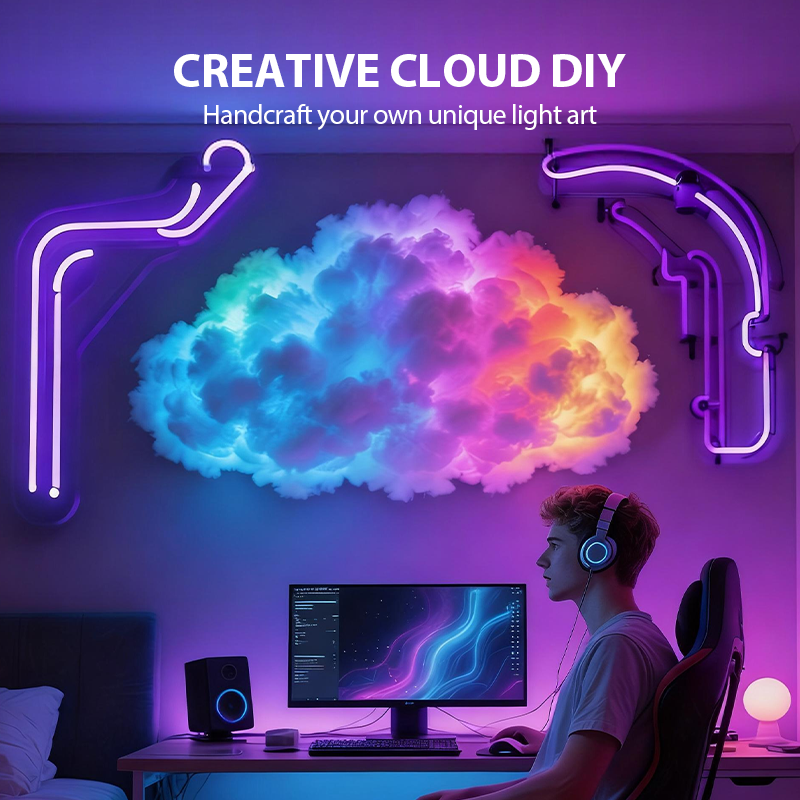 ✨ Kuschelwohl™ DIY USB-Thundercloud LED Light – Weihnachts-Sale: Jetzt -50%! 🎁