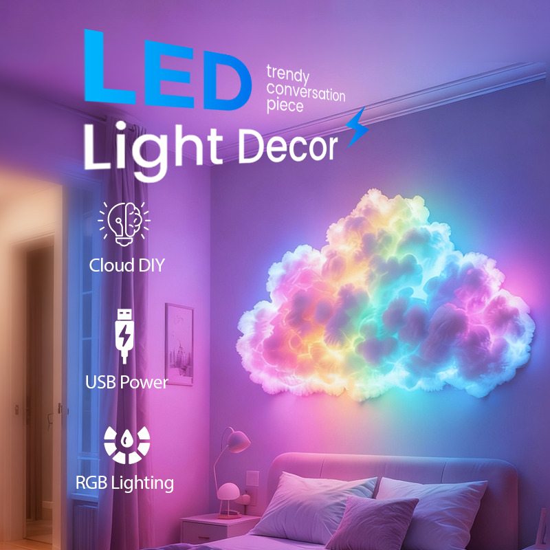✨ Kuschelwohl™ DIY USB-Thundercloud LED Light – Weihnachts-Sale: Jetzt -50%! 🎁