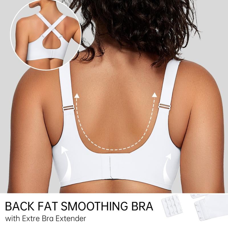💖DERNIER JOUR -50%💷Soutien-gorge push-up sans armatures et sans coutures en maille avec décolleté en V pour femmes