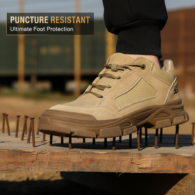 🎄Promotion de Noël : Chaussures de sécurité pour hommes avec protection anti-perforation