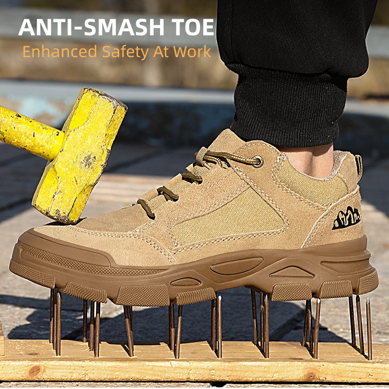 🎄Promotion de Noël : Chaussures de sécurité pour hommes avec protection anti-perforation