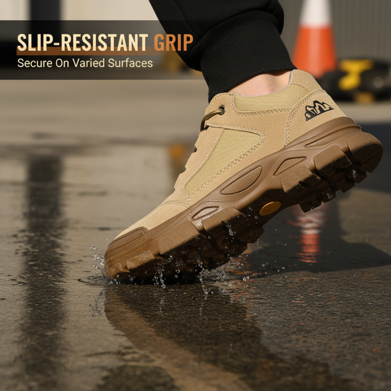 🎄Promotion de Noël : Chaussures de sécurité pour hommes avec protection anti-perforation