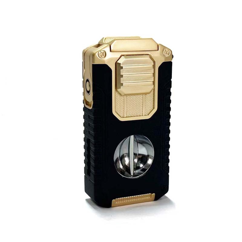 🎅🎁Cadeaux de Noël 🎊Briquet à cigares rechargeable 5 en 1 avec coupe-cigare