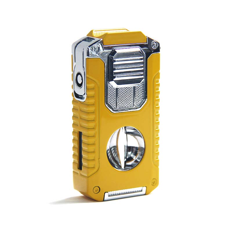 🎅🎁Cadeaux de Noël 🎊Briquet à cigares rechargeable 5 en 1 avec coupe-cigare