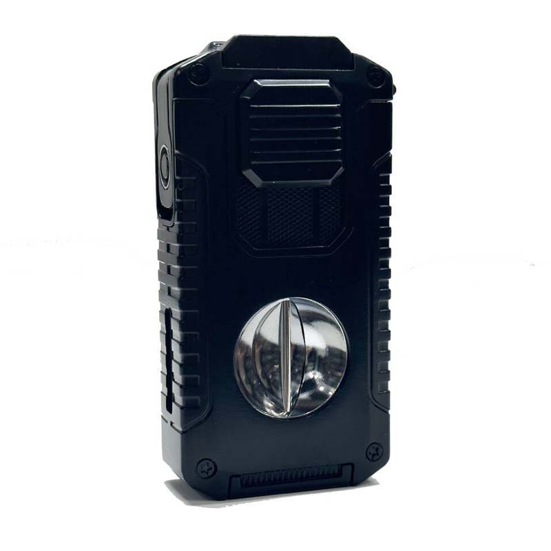 🎅🎁Cadeaux de Noël 🎊Briquet à cigares rechargeable 5 en 1 avec coupe-cigare