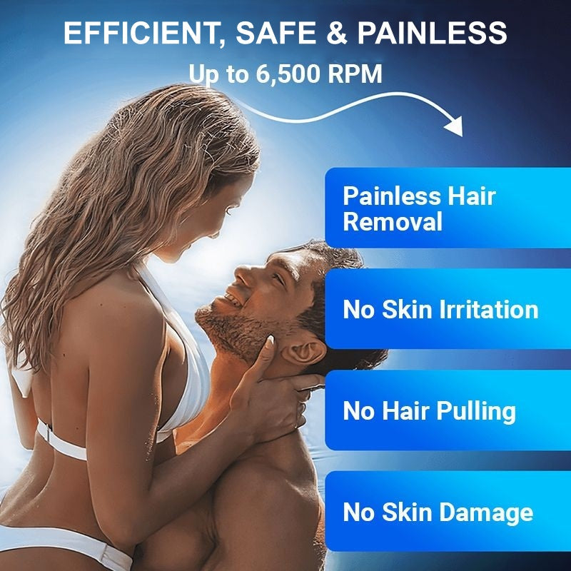 Tragbarer Multifunktions-Elektrorasierer – Sanft für Intimbereich & Körper | Jetzt -50% Weihnachtsrabatt! 🎅🔥