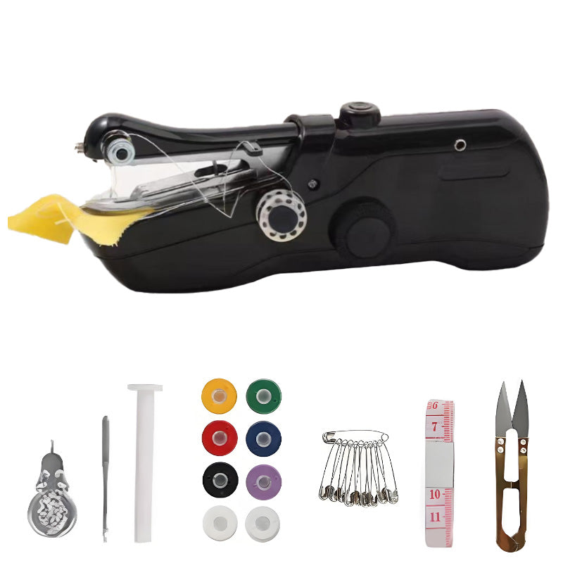 🔥NUR JETZT: 50% RABATT🧵 Mini Elektro-Nähmaschine – Leicht, Tragbar & Einfach zu Bedienen! ✨