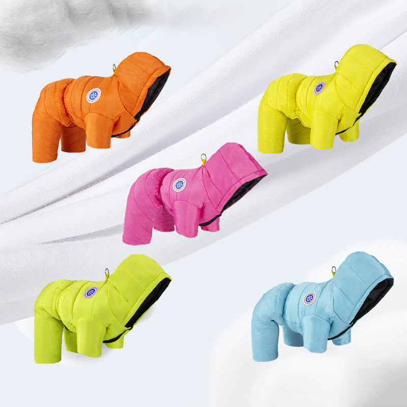 📢🐶Combinaison d'hiver premium Cozy Comfort™ pour chien – Protection chaude pour votre compagnon à quatre pattes (Vente de Noël : jusqu'à -40 %)
