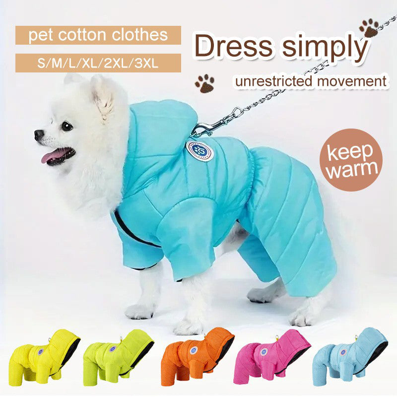 📢🐶Combinaison d'hiver premium Cozy Comfort™ pour chien – Protection chaude pour votre compagnon à quatre pattes (Vente de Noël : jusqu'à -40 %)