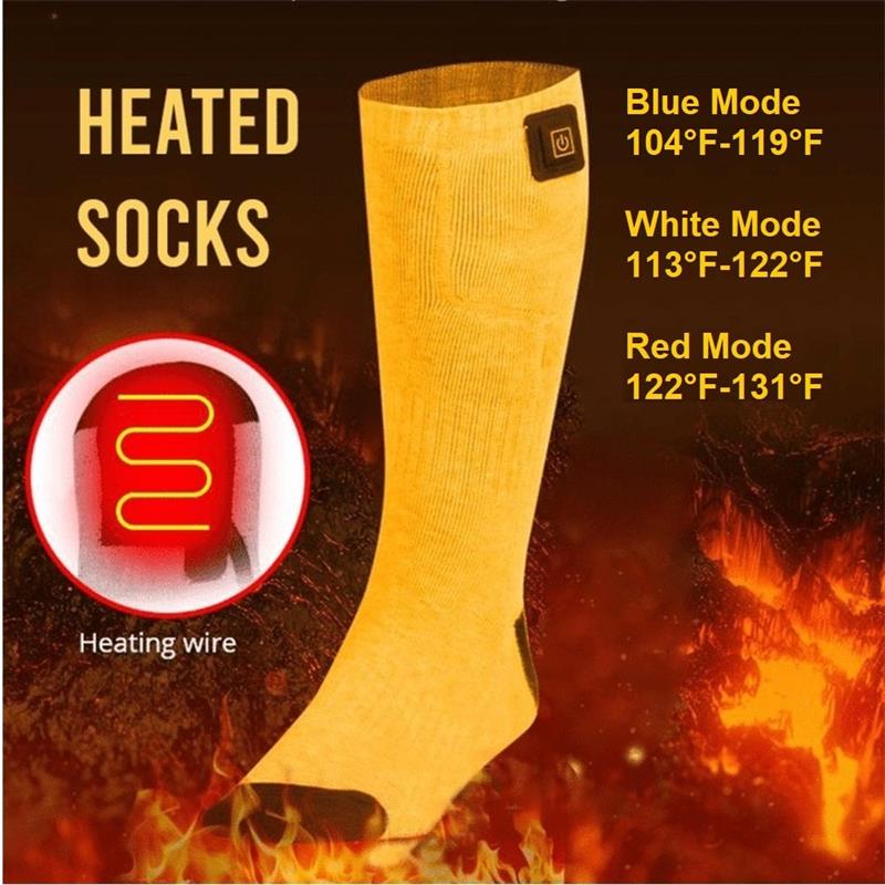 🔥Verstellbare beheizbare Socken mit langer Akkulaufzeit
