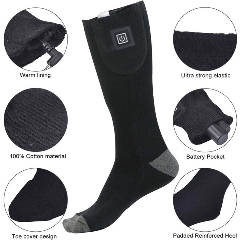 🔥Verstellbare beheizbare Socken mit langer Akkulaufzeit