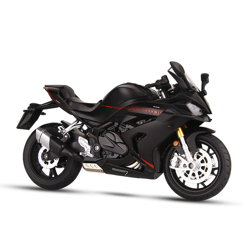 Kuschelwohl 1:12 Motorradmodell – Detailreiches Sammlerstück, Weihnachts-Special 🎄🎁