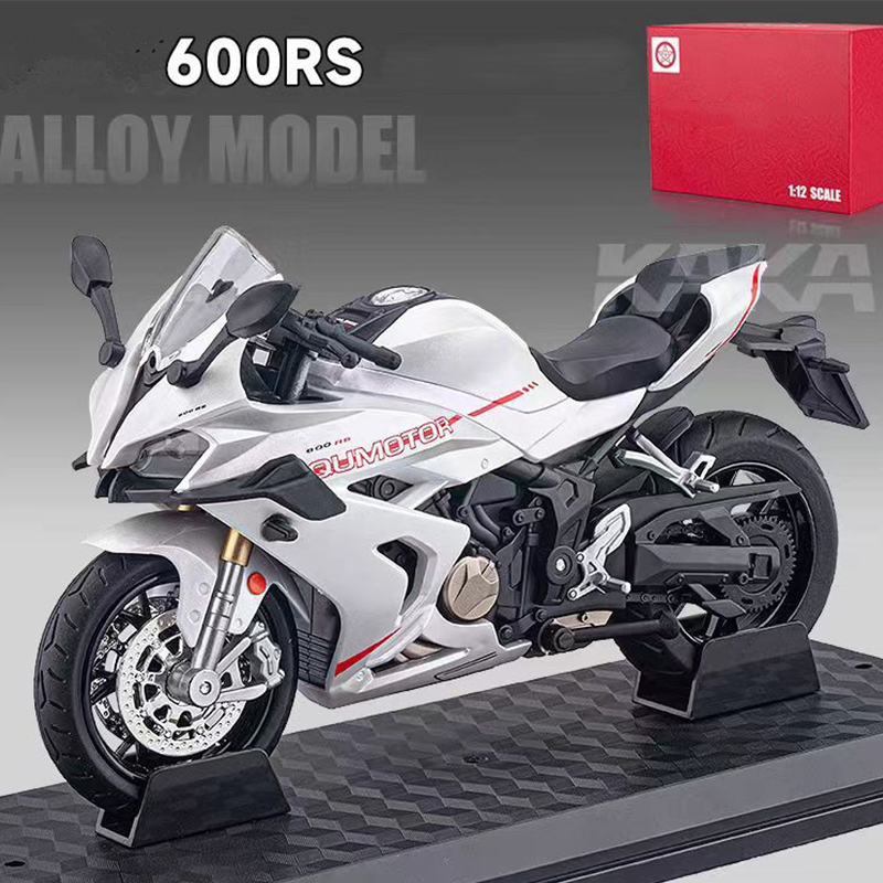 Kuschelwohl 1:12 Motorradmodell – Detailreiches Sammlerstück, Weihnachts-Special 🎄🎁