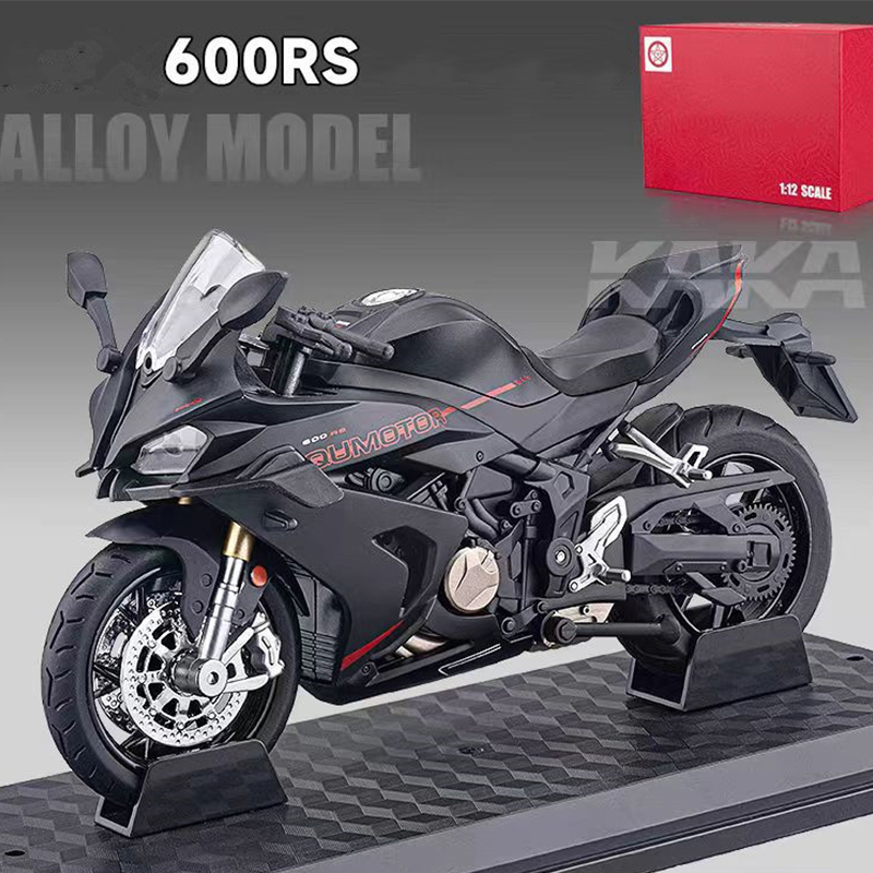 Kuschelwohl 1:12 Motorradmodell – Detailreiches Sammlerstück, Weihnachts-Special 🎄🎁