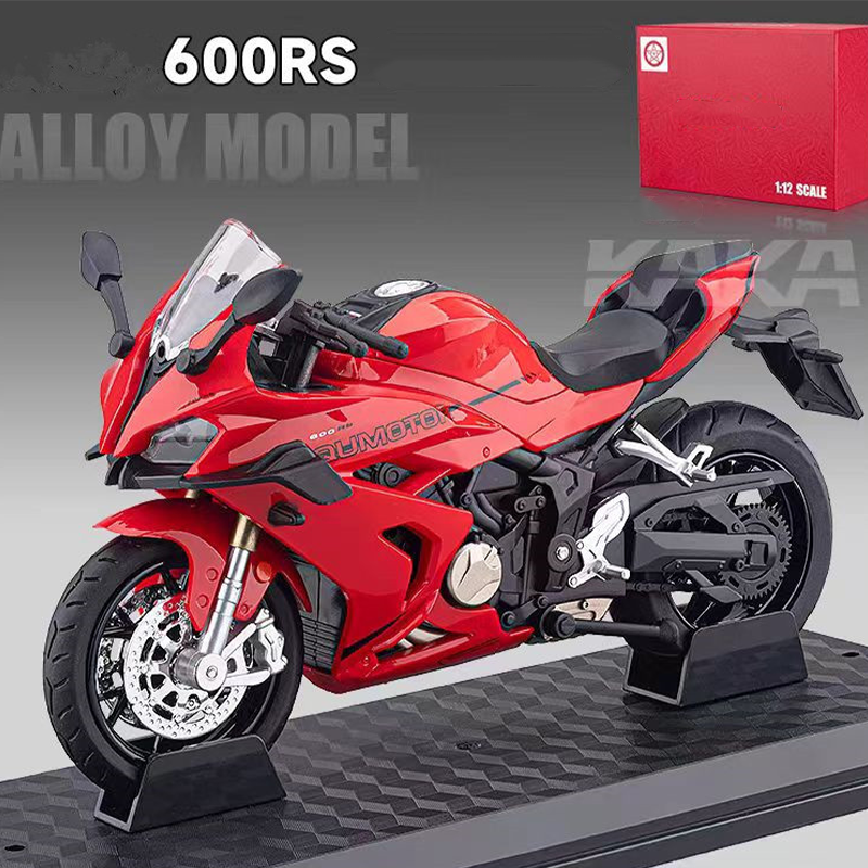 Kuschelwohl 1:12 Motorradmodell – Detailreiches Sammlerstück, Weihnachts-Special 🎄🎁