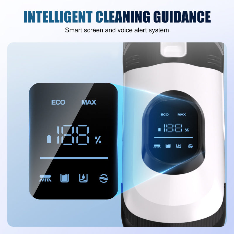 Neujahrs-Sonderangebot 2026🚀Nass- und Trockenstaubsauger mit Selbstreinigungsfunktion ⚡ Kabelloser All-in-One Bodenreiniger für Hartböden 🏠 Leicht & Effizient: Entfernt Tierhaare und Krümel mühelos 🐾🧹