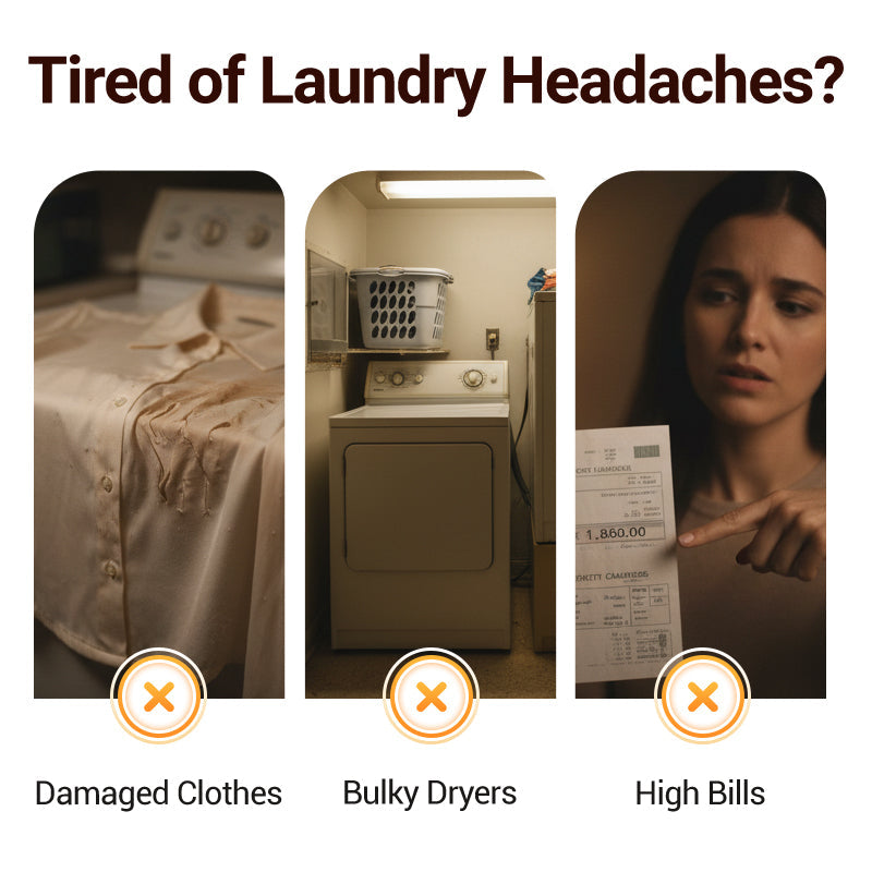 ⏳Zeitlich begrenztes Angebot: 25 Einheiten mit 67 % ⏰Rabatt Tragbarer 600-W-PTC-Heizungs-Wäschetrockner💥