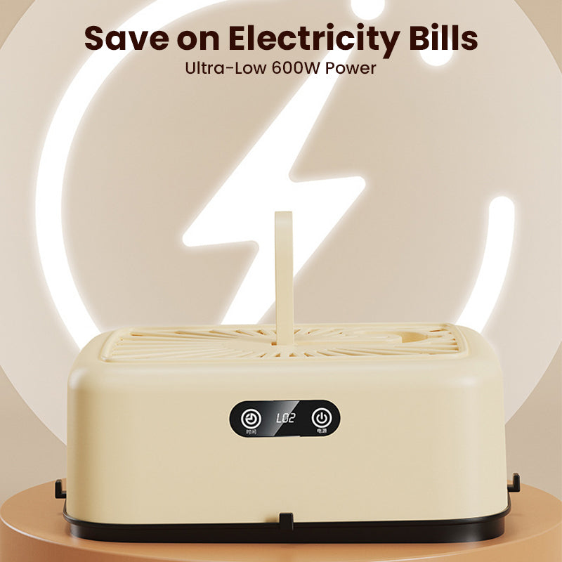 ⏳Zeitlich begrenztes Angebot: 25 Einheiten mit 67 % ⏰Rabatt Tragbarer 600-W-PTC-Heizungs-Wäschetrockner💥