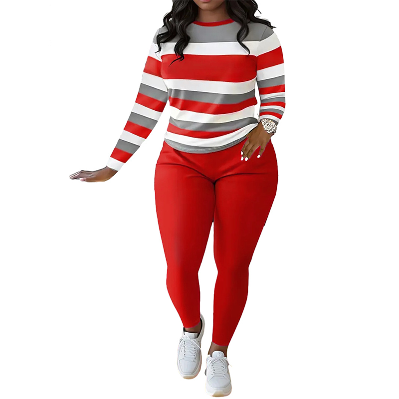 ⏳Zeitlich begrenztes Sonderangebot⏰ Damen-Freizeitmode 2-teiliges Set👚👖