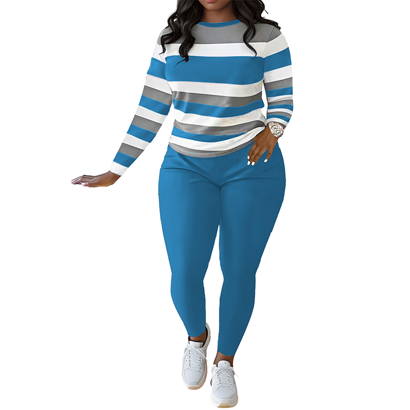 ⏳Zeitlich begrenztes Sonderangebot⏰ Damen-Freizeitmode 2-teiliges Set👚👖
