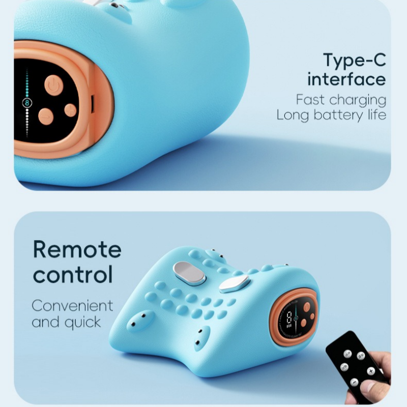 Nackenmassagekissen mit Wärmefunktion – Entspannung für Nacken & Schultern 💆‍♂️🔥