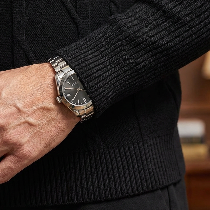 🔥Solange der Vorrat reicht 40 % Rabatt!🎉Herren-Pullover mit Rollkragen und Zopfmuster